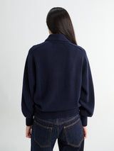 Khaite - Jackson Sweater in Midnight Navy