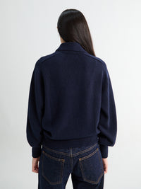 Khaite - Jackson Sweater in Midnight Navy