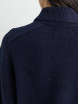 Khaite - Jackson Sweater in Midnight Navy