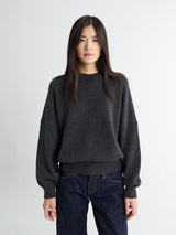 Khaite - Margaux Sweater in Charcoal