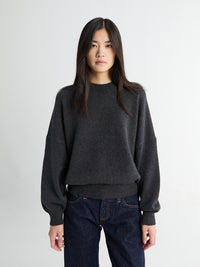 Khaite - Margaux Sweater in Charcoal
