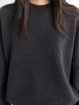 Khaite - Margaux Sweater in Charcoal