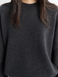 Khaite - Margaux Sweater in Charcoal