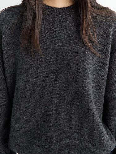 Khaite - Margaux Sweater in Charcoal