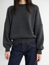 Khaite - Margaux Sweater in Charcoal