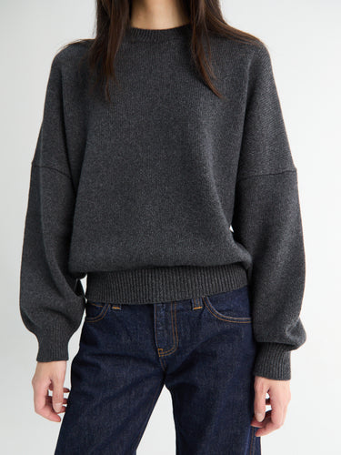 Khaite - Margaux Sweater in Charcoal