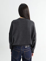 Khaite - Margaux Sweater in Charcoal