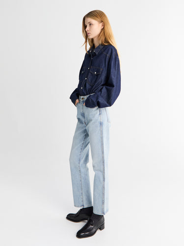 Khaite - Abigail Stretch Jeans in Bryce