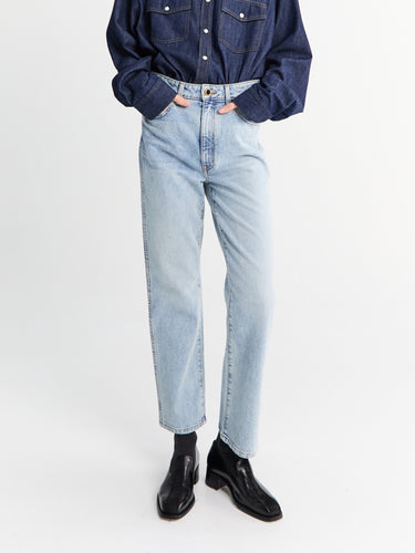 Khaite - Abigail Stretch Jeans in Bryce