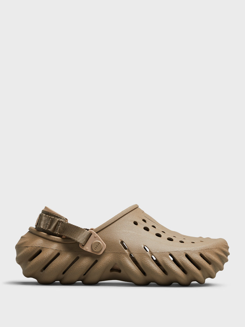 Crocs - Echo Clog Kha Shoe in Khaki