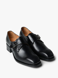 Kristian-Kristian - Men's Pedestrian Single Monk Strap in Black