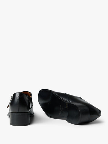 Kristian-Kristian - Men's Pedestrian Single Monk Strap in Black