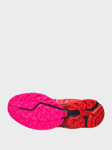 Salomon - XT WHISPER ARIES Sneakers in Fiery Red, Fuchsia Pink and Black