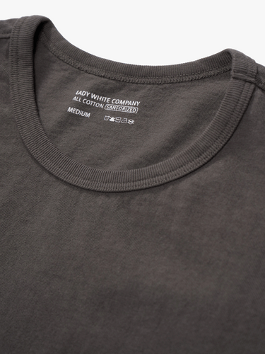 Lady White Co. - Our T-shirt in Pewter