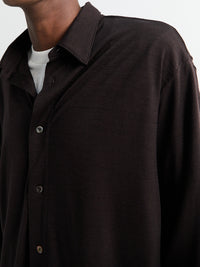 Lady White Co. - Wool Button Up in Woodberry