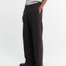 Lady White Co. - Jersey Trousers in Black Mushroom