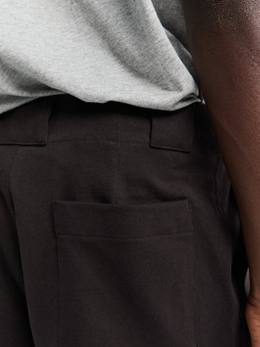 Lady White Co. - Jersey Trousers in Black Mushroom