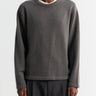 Lady White Co. - Wool Cashmere Sweater in Marine Grey