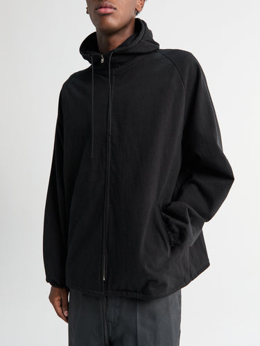 Lady White Co. - Jersey Parka in Black