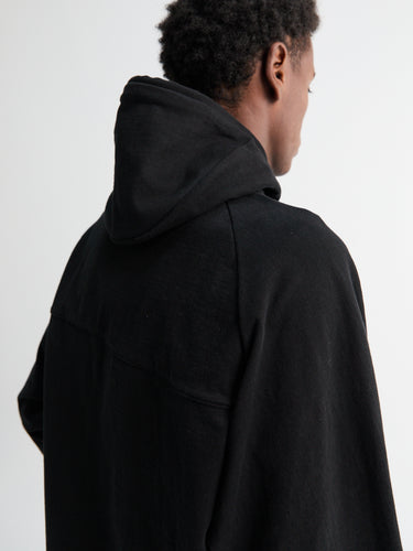 Lady White Co. - Jersey Parka in Black