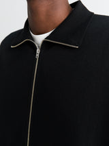 Lady White Co. - Mesh Full Zip in Black