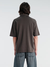 Lady White Co. - Interlock Two Button Polo in Flint