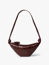 Lemaire - Small Croissant Bag in Chocolate Fondant