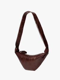Lemaire - Small Croissant Bag in Chocolate Fondant