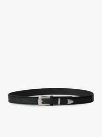 Lemaire - Minimal Western Belt in Black