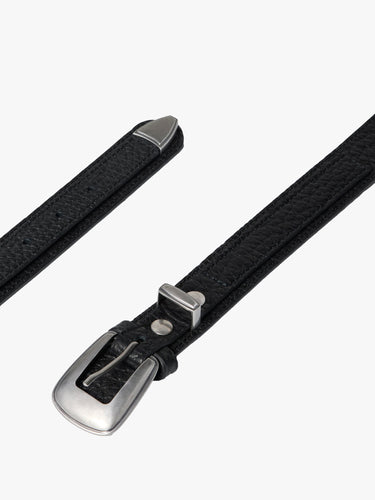 Lemaire - Minimal Western Belt in Black