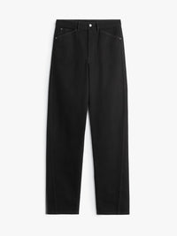 Lemaire - Five Pockets Twisted Pants in Black