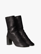 Lemaire - Glove Ankle Boots 80 in Dark Chocolate