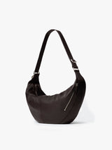 Lemaire - Quiver Clip Bag in Dark Chocolate