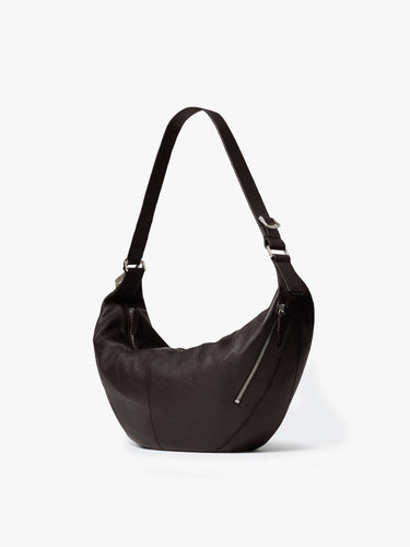 Lemaire - Quiver Clip Bag in Dark Chocolate