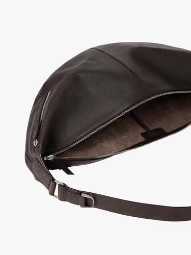 Lemaire - Quiver Clip Bag in Dark Chocolate