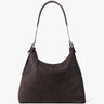 Lemaire - Belted Hobo Bag in Ebony Brown