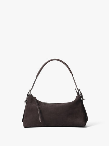 Lemaire - Belted Baguette Bag in Ebony Brown