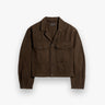 Lemaire - Trucker Jacket in Cacao