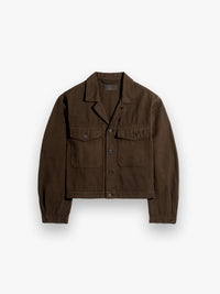 Lemaire - Trucker Jacket in Cacao