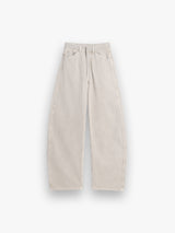 Lemaire - High Waisted Curved Pants in Moonstone