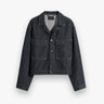 Lemaire - Trucker Jacket with Studs in Slate