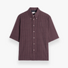 Lemaire - Short Sleeve Shirt in Brown