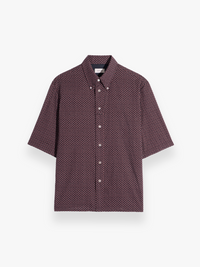 Lemaire - Short Sleeve Shirt in Brown