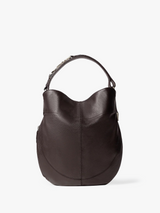Lemaire - Hobo Quiver Clip Bag in Dark Chocolate