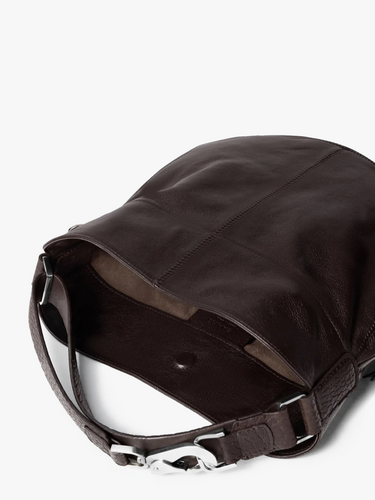 Lemaire - Hobo Quiver Clip Bag in Dark Chocolate