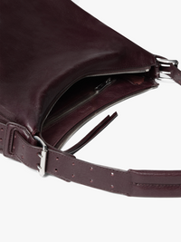 Lemaire - Small Belted Hobo Bag in Chianti