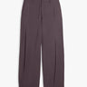 Lemaire - Creased Soft Pants in Glossy brown