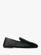 Lemaire - Outdoor Leather Slippers in Black