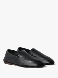 Lemaire - Outdoor Leather Slippers in Black