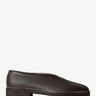 Lemaire - Piped Crepe Slippers in Dark Brown